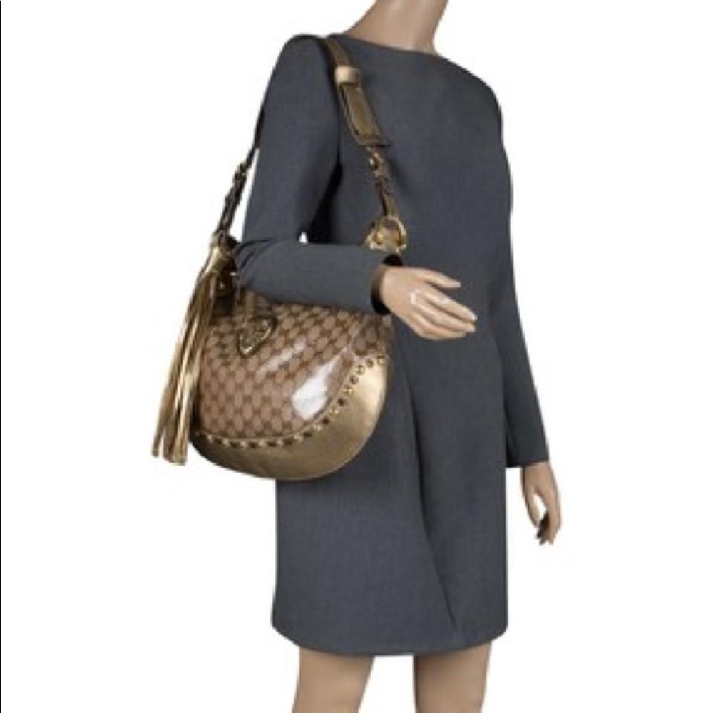 GUCCI Babouska Heart Hobo Large - Picture 3 of 4